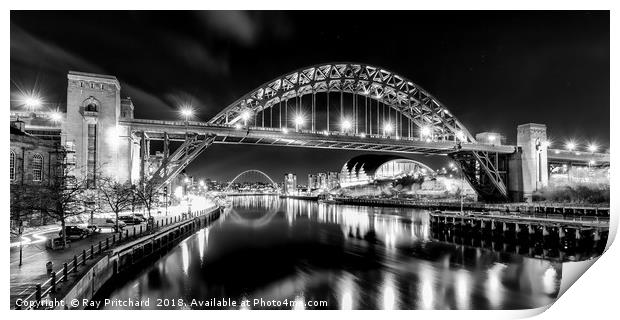 Tyne Bridge Print by Ray Pritchard