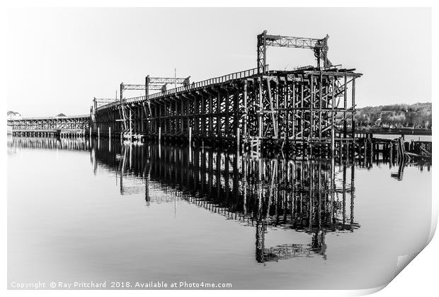 Dunston Staithes  Print by Ray Pritchard