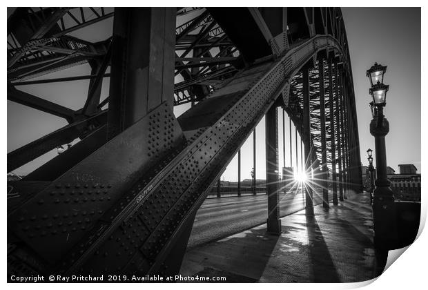 Tyne Bridge Print by Ray Pritchard