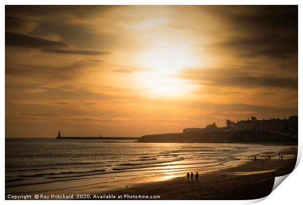 King Edward Bay  Print by Ray Pritchard