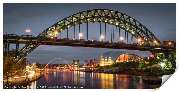 Tyne Bridge  Print by Ray Pritchard