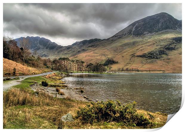 Buttermere Print by Ray Pritchard