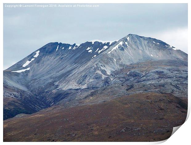  Beinn Eighe Print by Lamont Finnegan