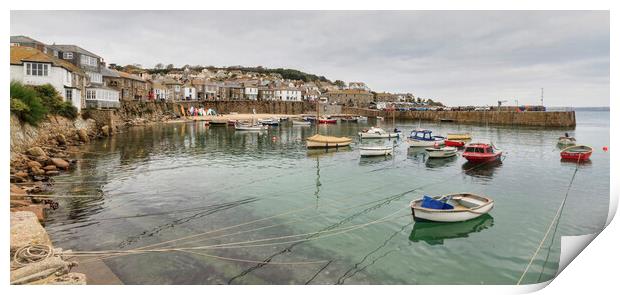 Mousehole cornwall Print by chris smith