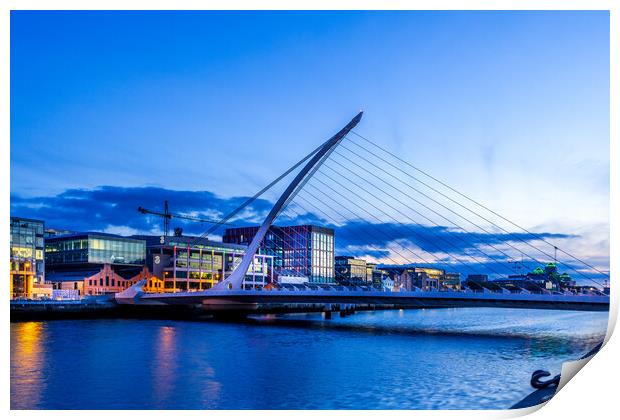 Dublin Print by chris smith