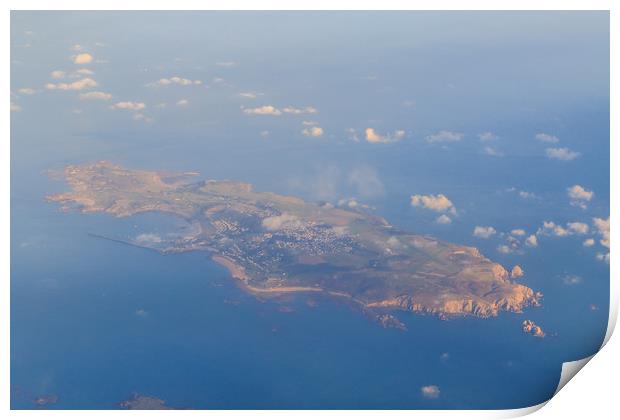 Alderney Channel Islands  Print by chris smith