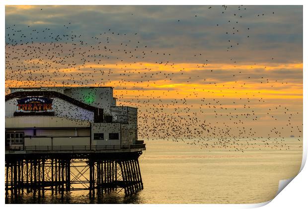 Blackpool north pier  Print by chris smith