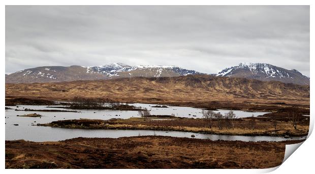 Rannoch Moor   Print by chris smith