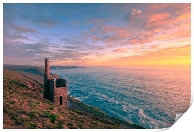  Wheal Coates tin mine   Print by chris smith