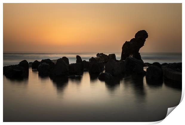 Tenerife sunset  Print by chris smith