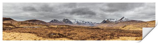 Rannoch Moor landscape Print by chris smith