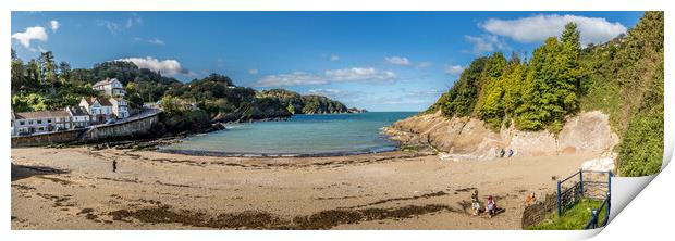Combe martin Print by chris smith