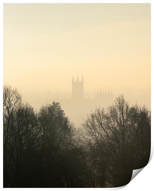 Canterbury Dawn Print by Stewart Mckeown