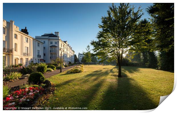 Dane John Gardens, Canterbury Print by Stewart Mckeown