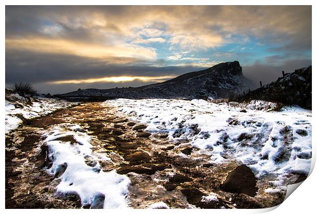 Path to Hencloud Print by Mark Ollier