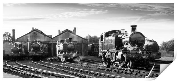 Didcot Railway Centre Print by Philip Enticknap