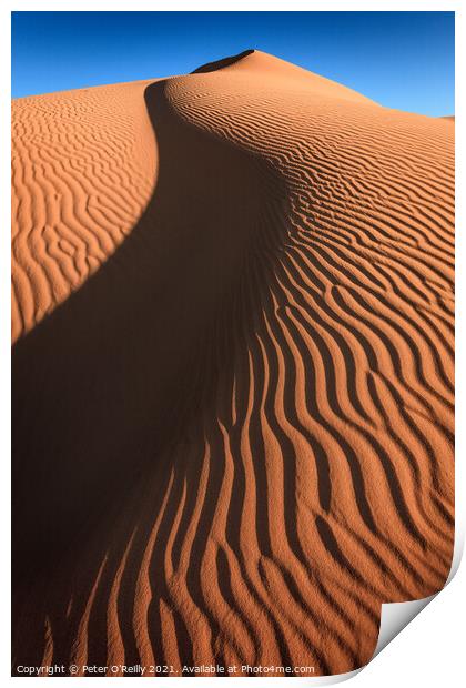 Desert Sunrise #3 Print by Peter O'Reilly