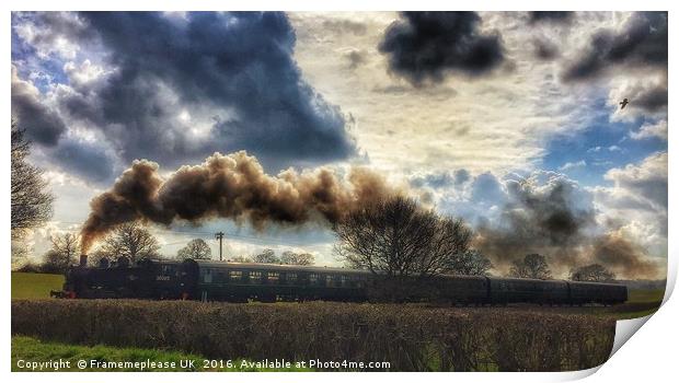 The Kent and East Sussex Railway  Print by Framemeplease UK