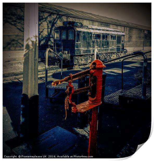 Ford BTH at Kent and East Sussex Railway Print by Framemeplease UK