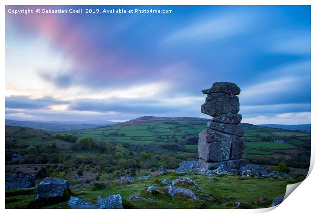 Bowermans nose... Print by Sebastien Coell