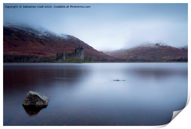 Kilchurn Castle Print by Sebastien Coell