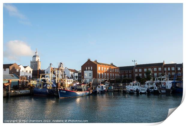 Camber Quay, Old Portsmouth Print by Paul Chambers