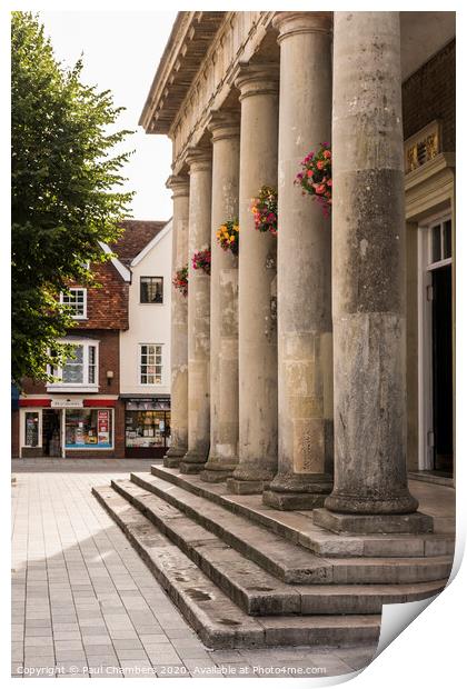 Guildhall Steps Print by Paul Chambers