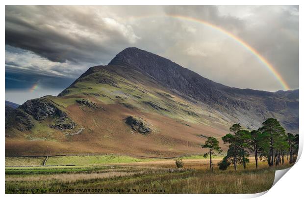 FLEETWITH PIKE IN THE BUTTERMERE VALLEY Print by Tony Sharp LRPS CPAGB