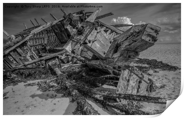 Ship Wreck! Print by Tony Sharp LRPS CPAGB
