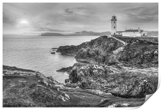 Moon Rise - Fanad Peninsular, County Donegal, Irel Print by Tony Sharp LRPS CPAGB