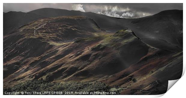 CATBELLS SUNLIGHT Print by Tony Sharp LRPS CPAGB