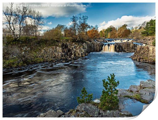 Autumnal Low Force Print by Reg K Atkinson