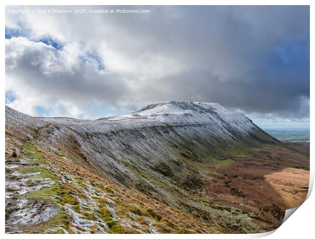 Track to The Top Print by Reg K Atkinson