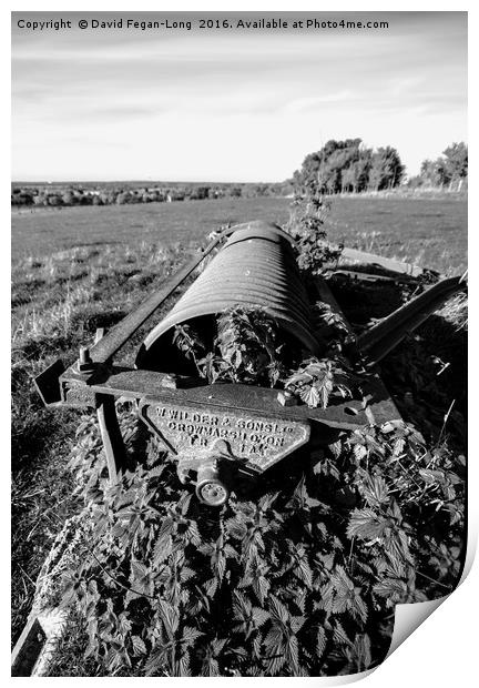 Farming Glories of Yesteryear Print by Dave Fegan-Long