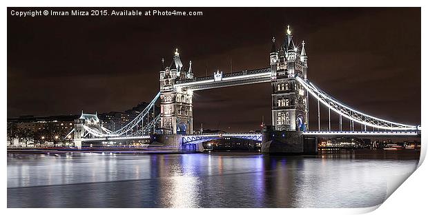  Tower Bridge, London Print by Imran Mirza