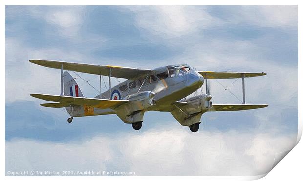 Duxford Pleasure Flight Print by Ian Merton