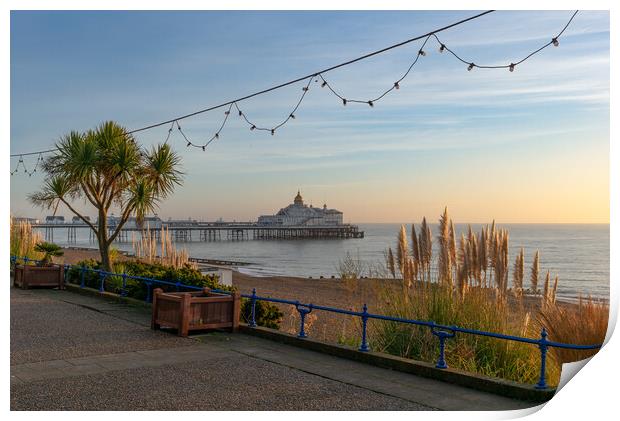 Eastbourne Pier  Print by Nick Rowland