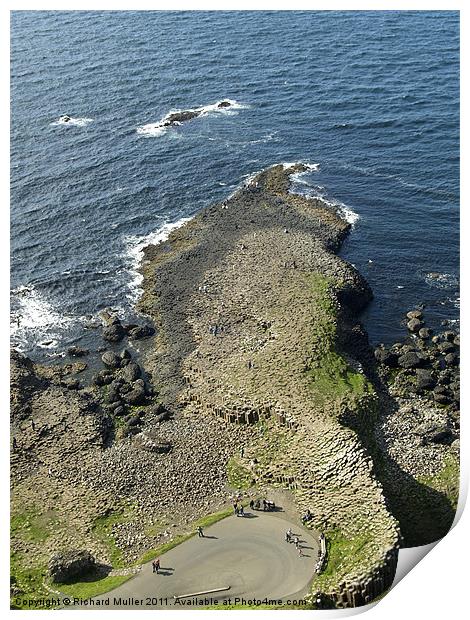 Giant's Causeway Print by Richard Muller