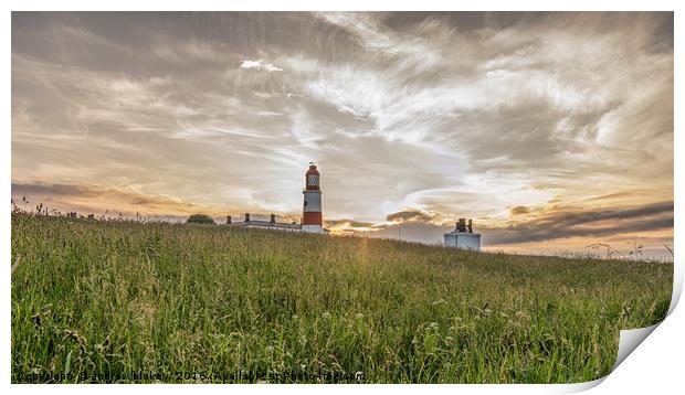 Souter, Before the sunset Print by andrew blakey