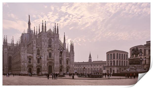 Duomo, Milan Print by Richard Downs