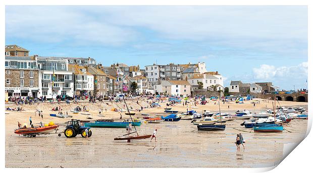  St Ives Print by Richard Downs