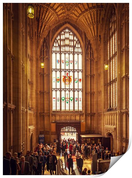 The Wills Memorial Building Print by Richard Downs
