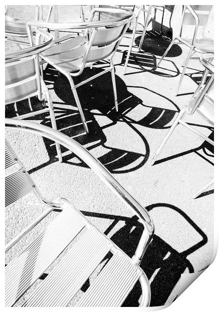 Summer Chair Pattern Print by John Williams