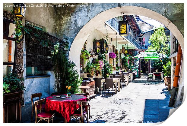 Krakow, Kazimierz - Historic Jewish District Print by Jakub Zurek