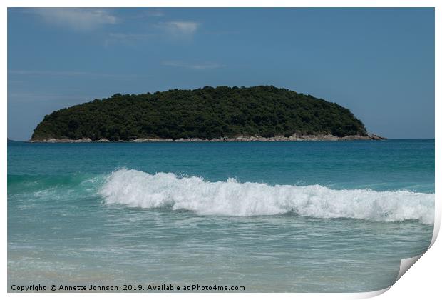 Koh Kaeo Noi Island Print by Annette Johnson