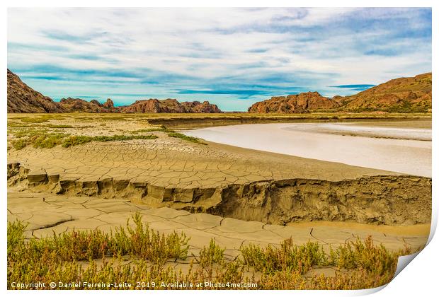 Miradores de Darwin Landscape, Argentina Print by Daniel Ferreira-Leite