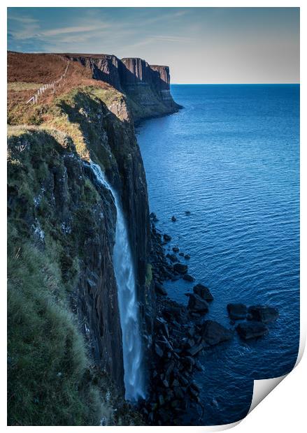 Kilt Rock  Print by Pete Biggin