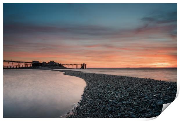 The Gravel Bar Print by Chris Sweet