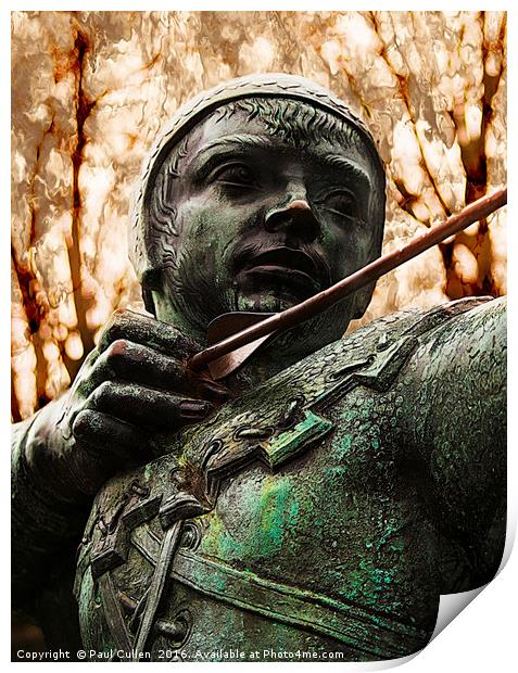 Robin Hood Print by Paul Cullen