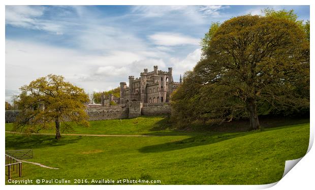 Lowther Castle 3 Print by Paul Cullen